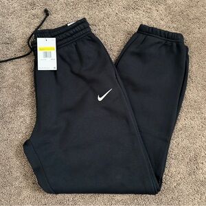 NWT black fleece sweatpants